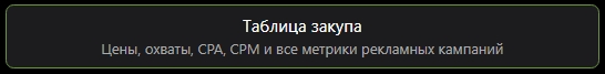 Кнопка меню Таблица закупа